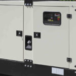 big gray power generator