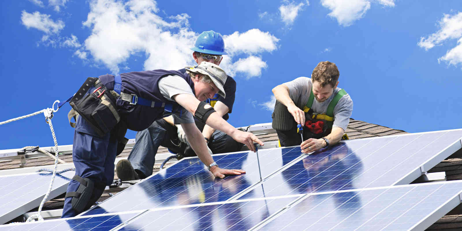 solar panel installation